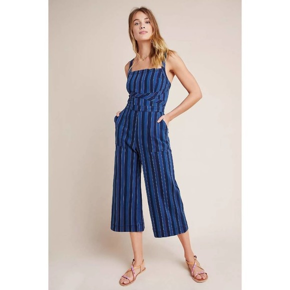 Anthropologie Pants - Anthropologie Nicola Jumpsuit Blue